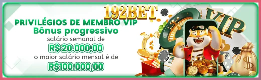 192BET bônus — cashback 15 por cento e níveis VIP